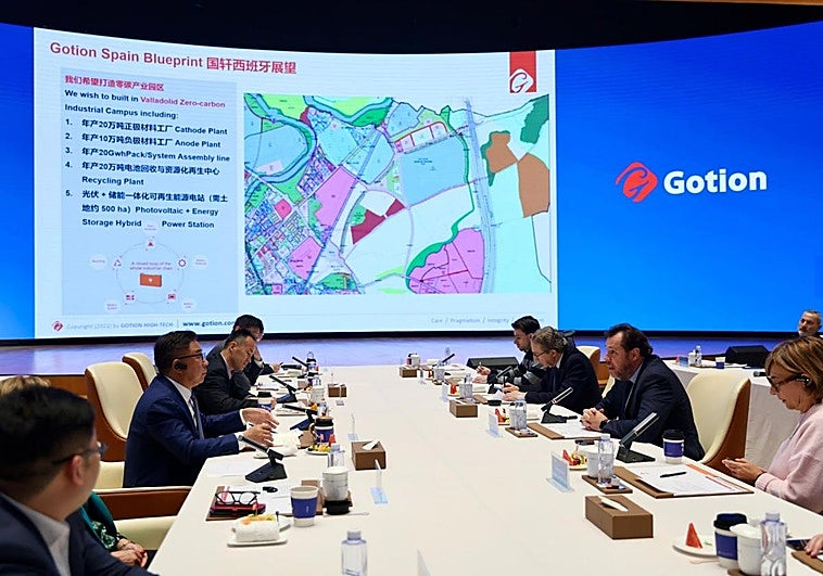 Gotion: «Queremos construir en Valladolid»